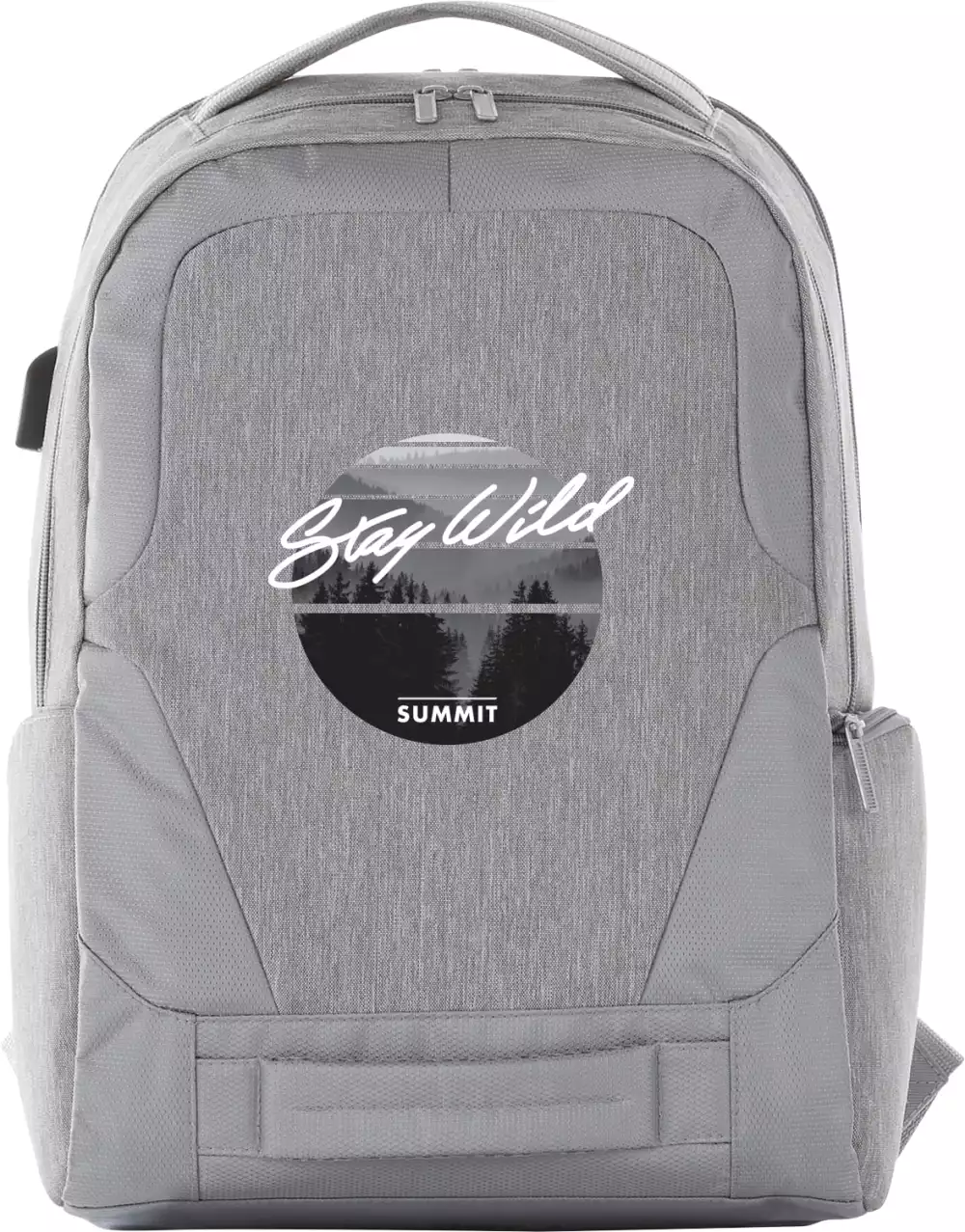 Sac à dos pour ordinateur Overland 17" avec port USB conformément à la TSA