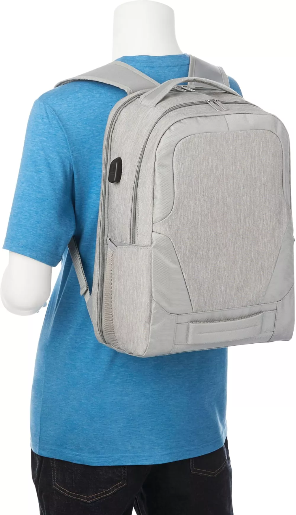 Sac à dos pour ordinateur Overland 17" avec port USB conformément à la TSA