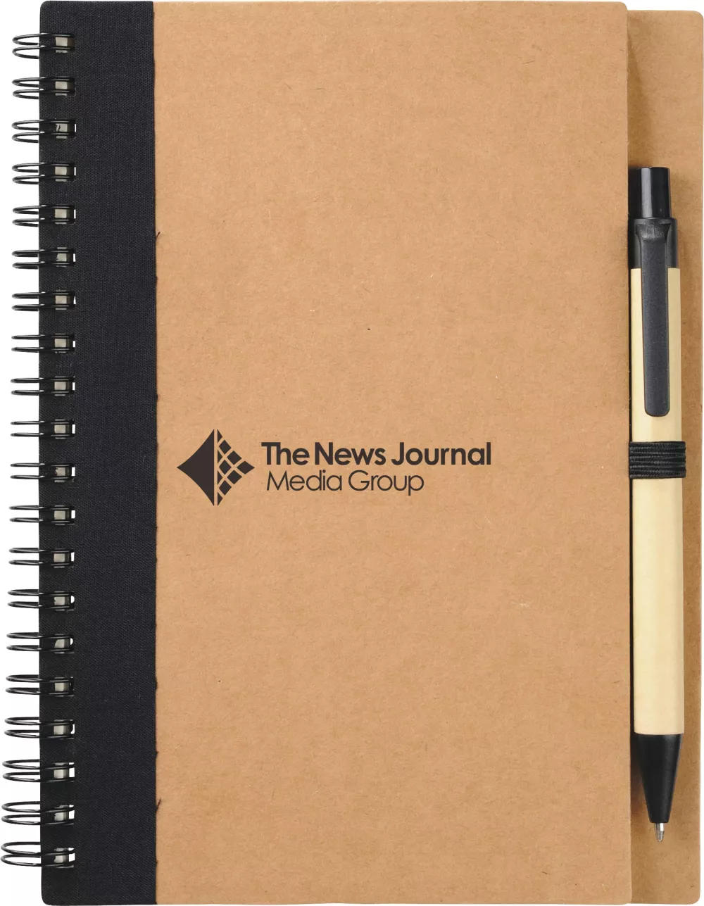 5" x 7" Eco Spiral Notebook with Pen