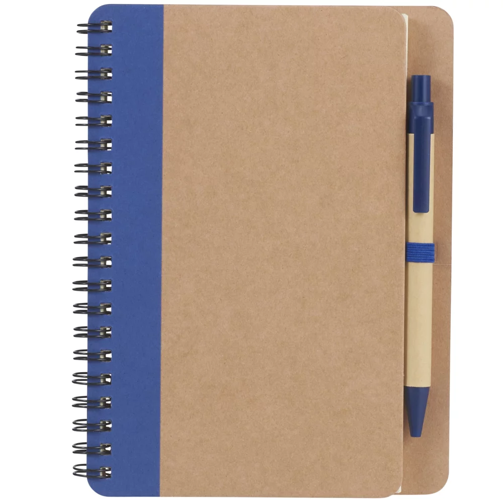 5" x 7" Eco Spiral Notebook with Pen