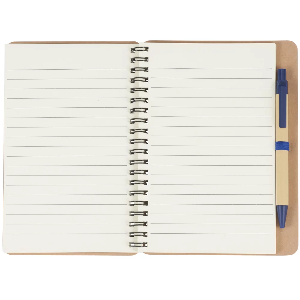 5" x 7" Eco Spiral Notebook with Pen