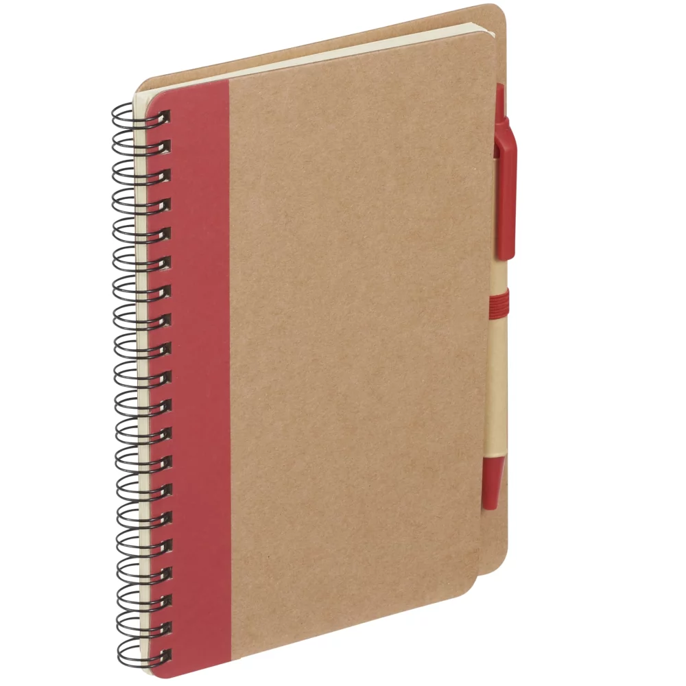 5" x 7" Eco Spiral Notebook with Pen