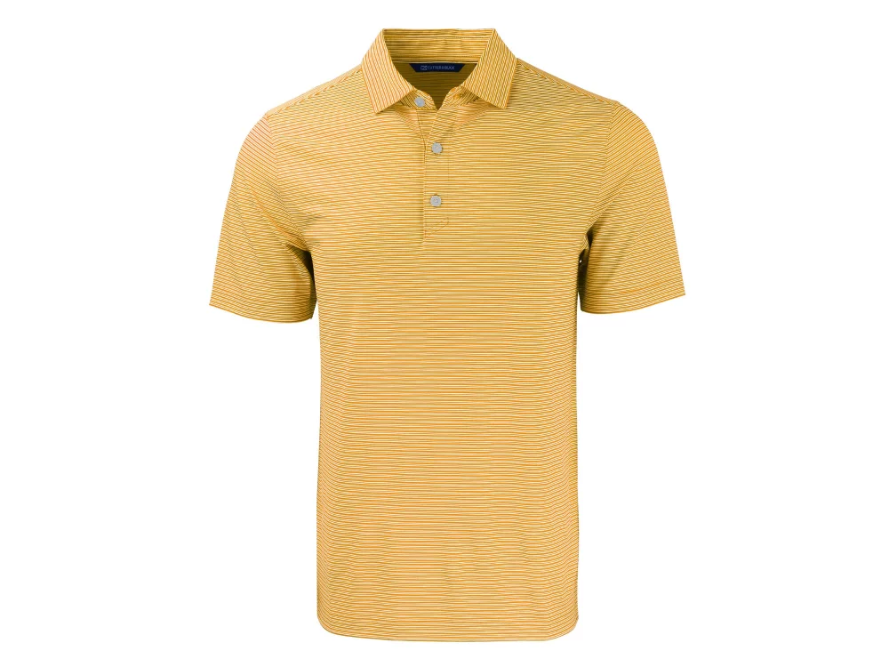 Cutter & Buck Forge Eco Double Stripe Stretch Recycled Mens Big &Tall Polo