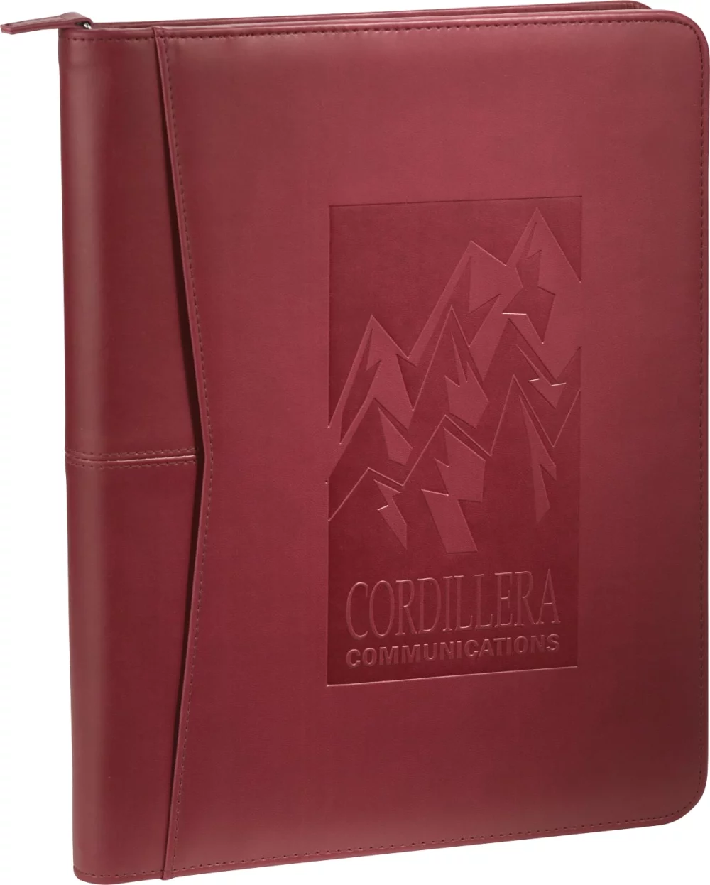 Porte-documents zippé Pedova™ en UltraHyde avec papier FSC® Mix