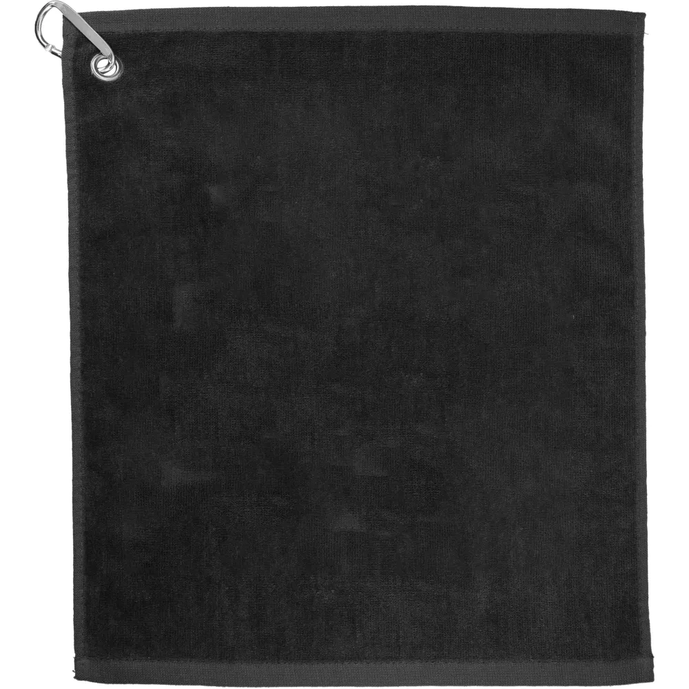 Serviette de golf en tissu éponge 18x15 pouces, 1,3 lb/douzaine.