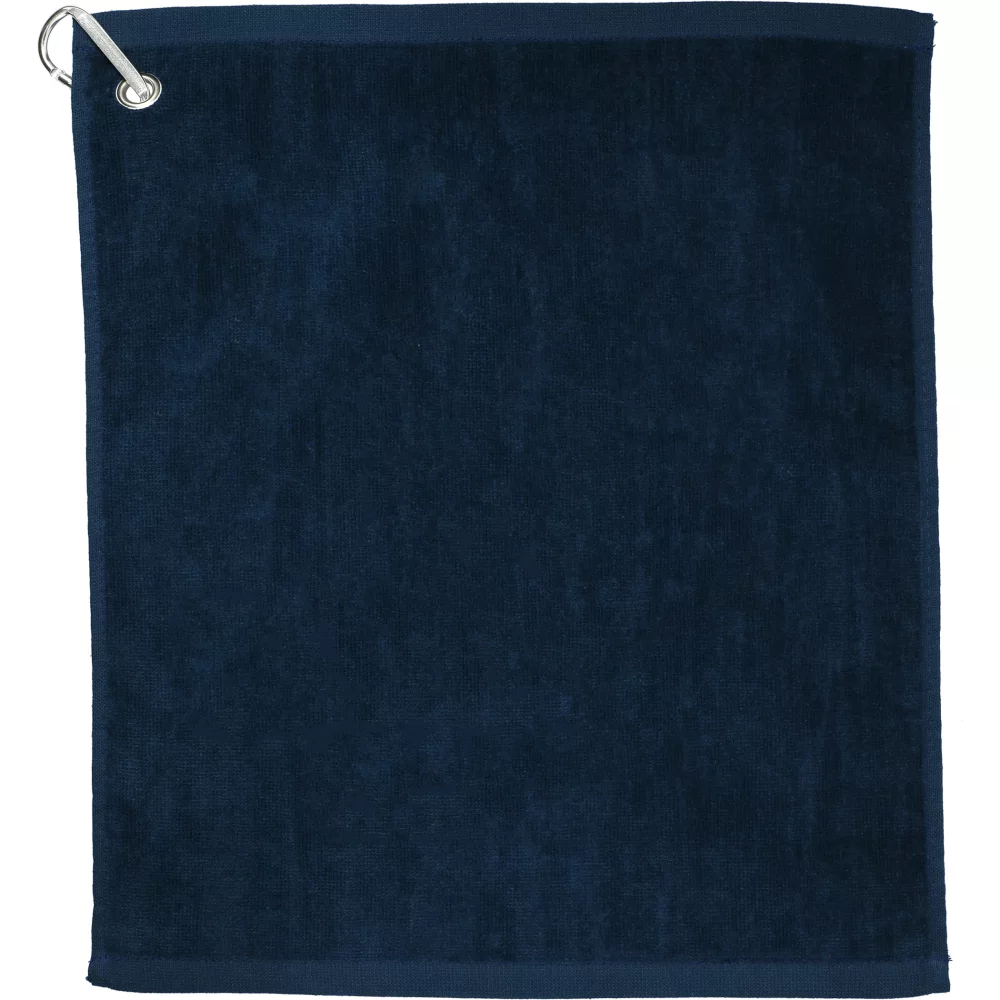 Serviette de golf en tissu éponge 18x15 pouces, 1,3 lb/douzaine.