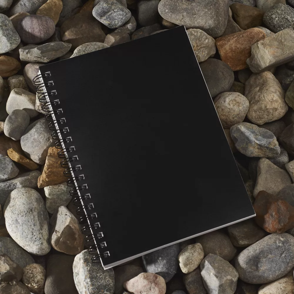 5" x 7" Mineral Stone Field Spiral Notebook