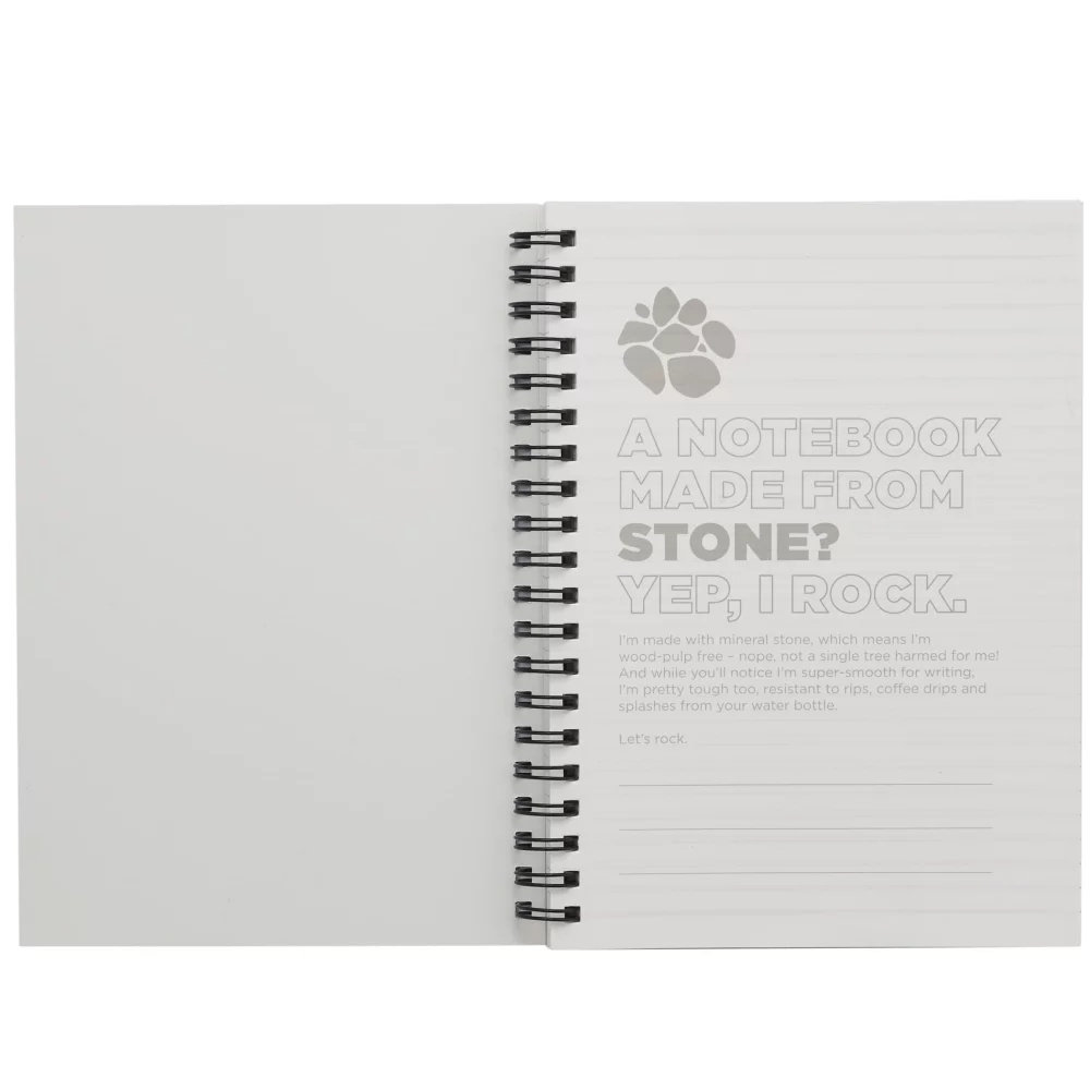 5" x 7" Mineral Stone Field Spiral Notebook