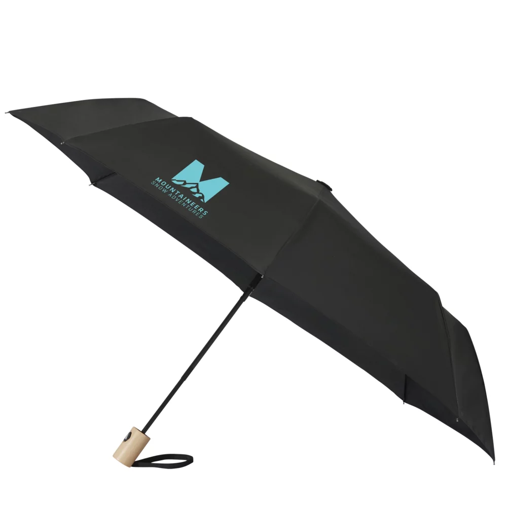 Parapluie pliant automatique recyclé de 42 pouces