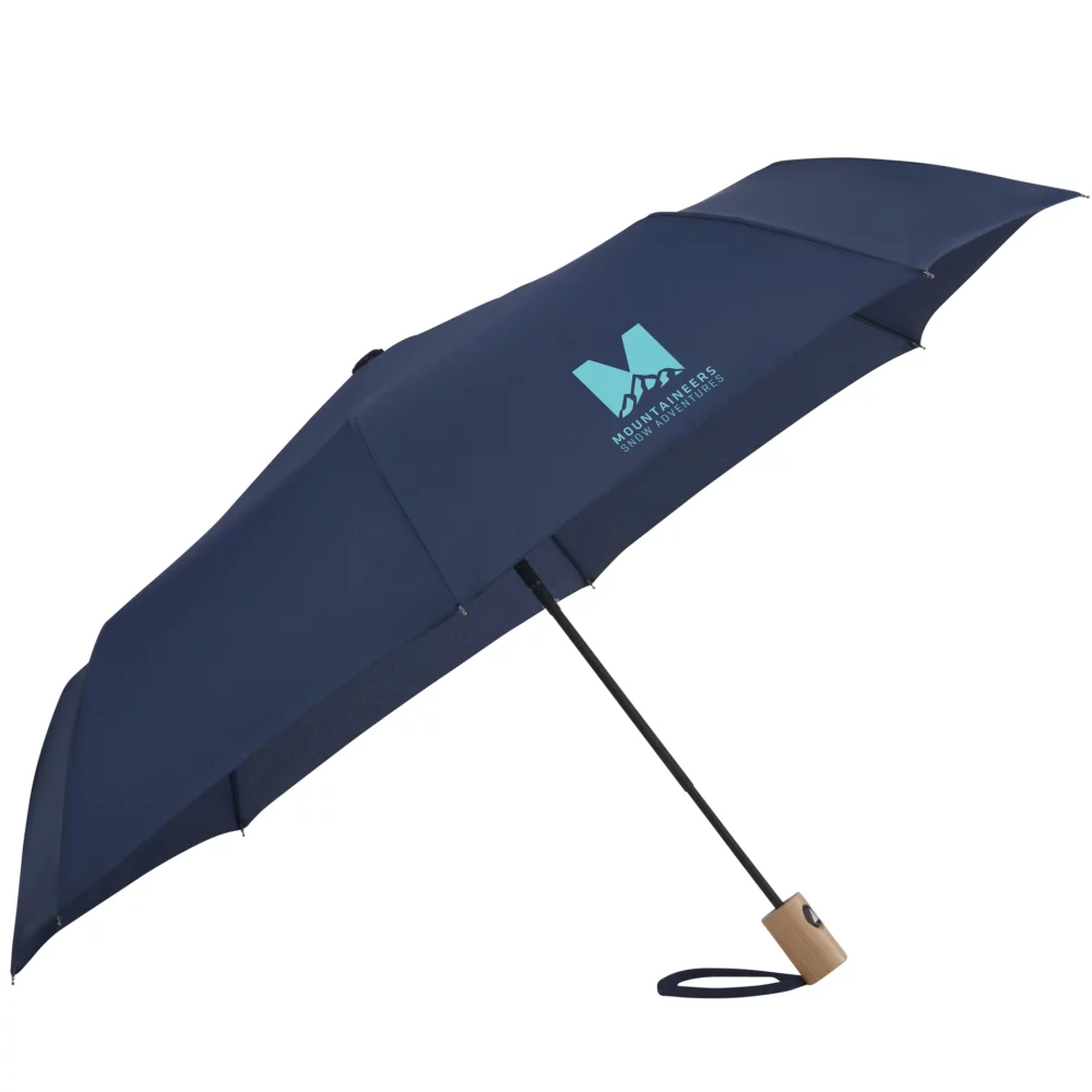 Parapluie pliant automatique recyclé de 42 pouces
