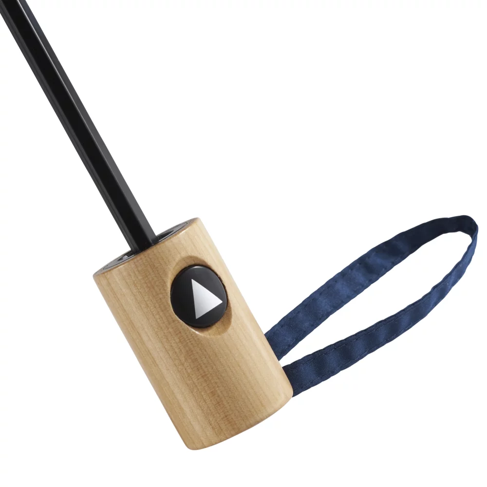 Parapluie pliant automatique recyclé de 42 pouces