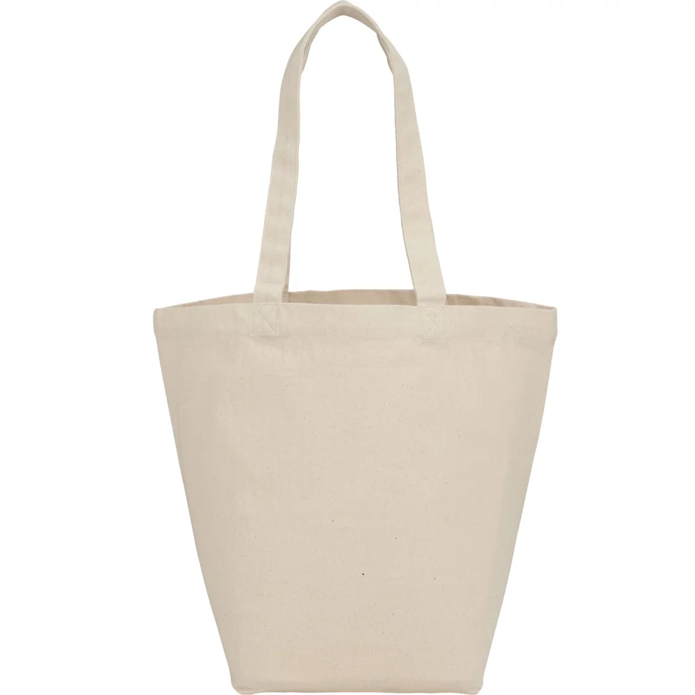 Herringbone 7oz Cotton Canvas Grocery Tote