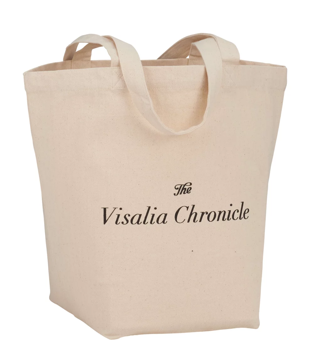 Herringbone 7oz Cotton Canvas Grocery Tote