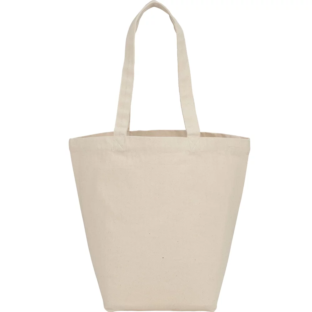 Herringbone 7oz Cotton Canvas Grocery Tote
