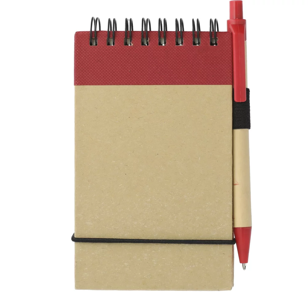 5" x 4" FSC® Mix Recycled Jotter with Pen
