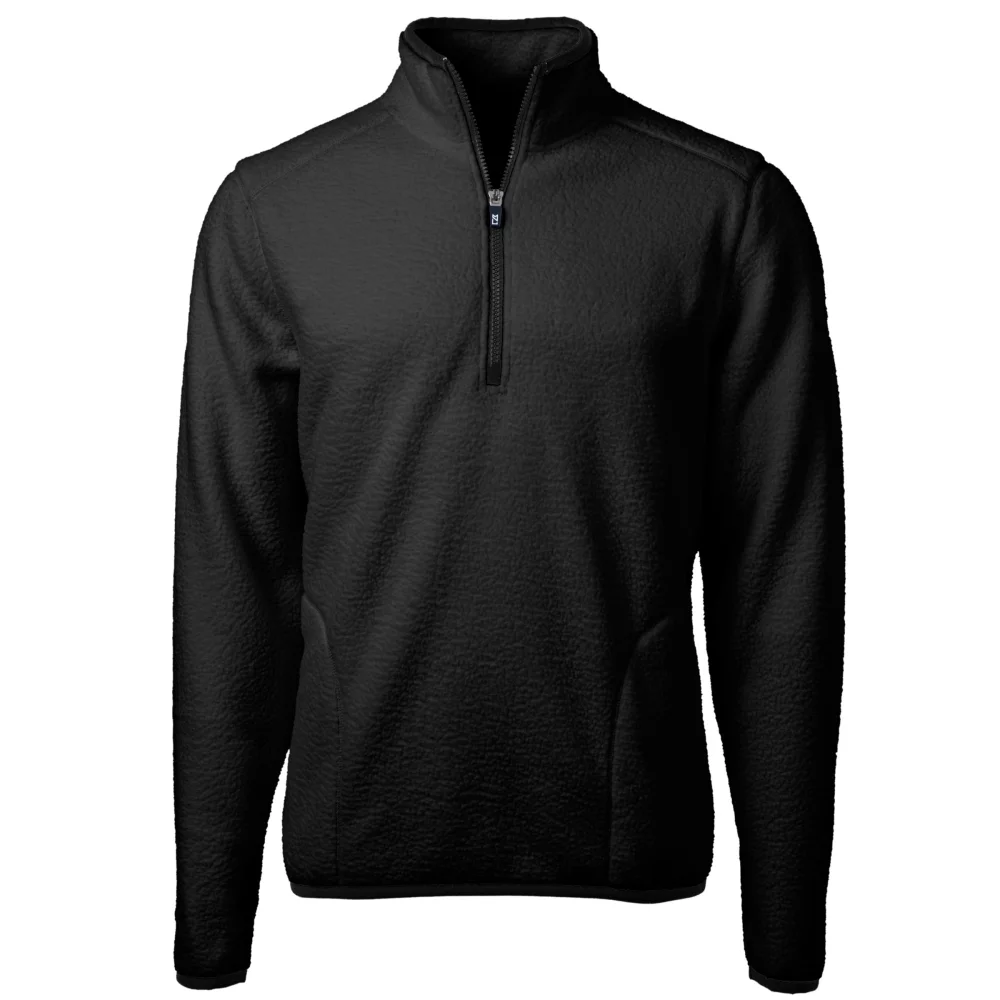 Veste à quart de zip Cutter & Buck Cascade Eco Sherpa Fleece pour hommes