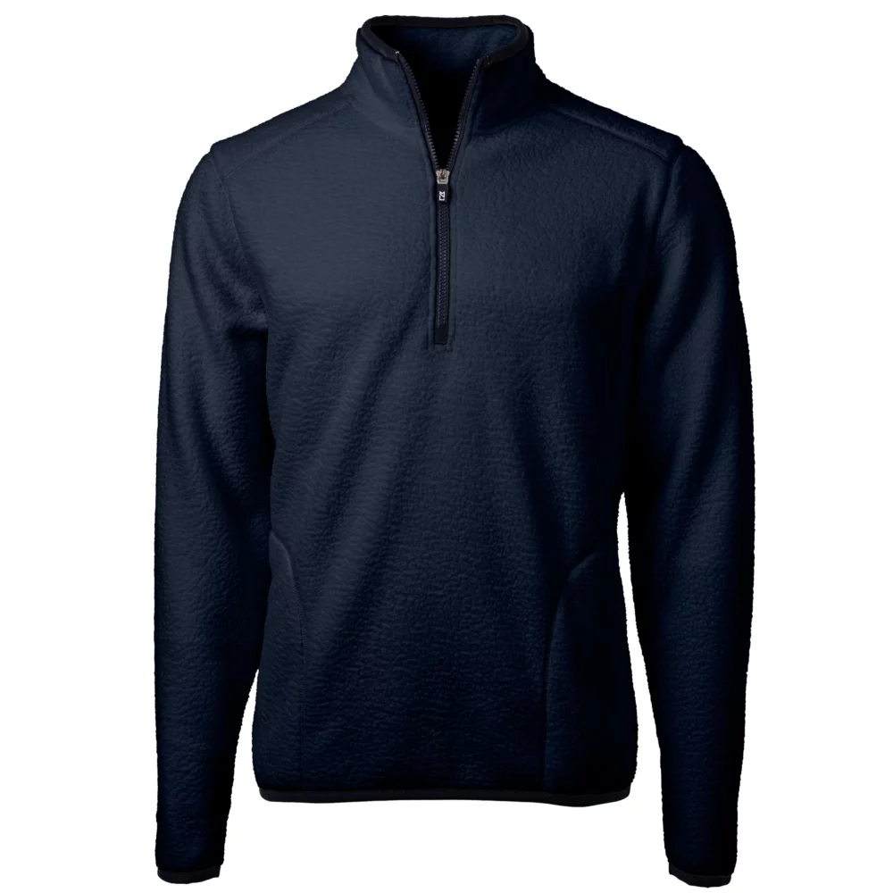 Veste à quart de zip Cutter & Buck Cascade Eco Sherpa Fleece pour hommes