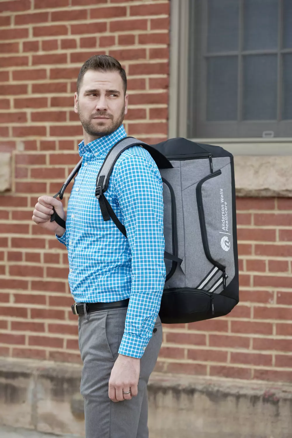 Sebring Convertible Graphite Duffel