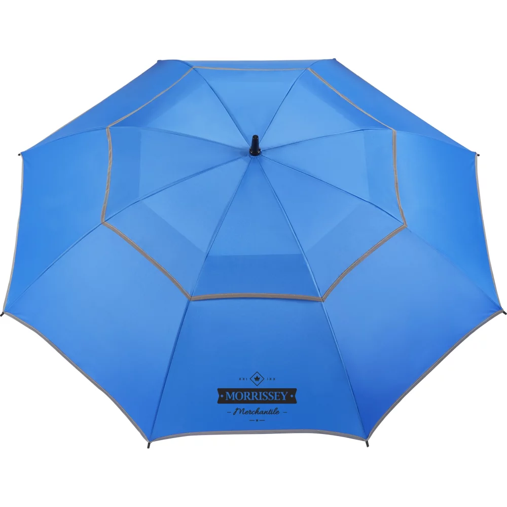 Parapluie de golf en RPET de 62" avec bordure réfléchissante