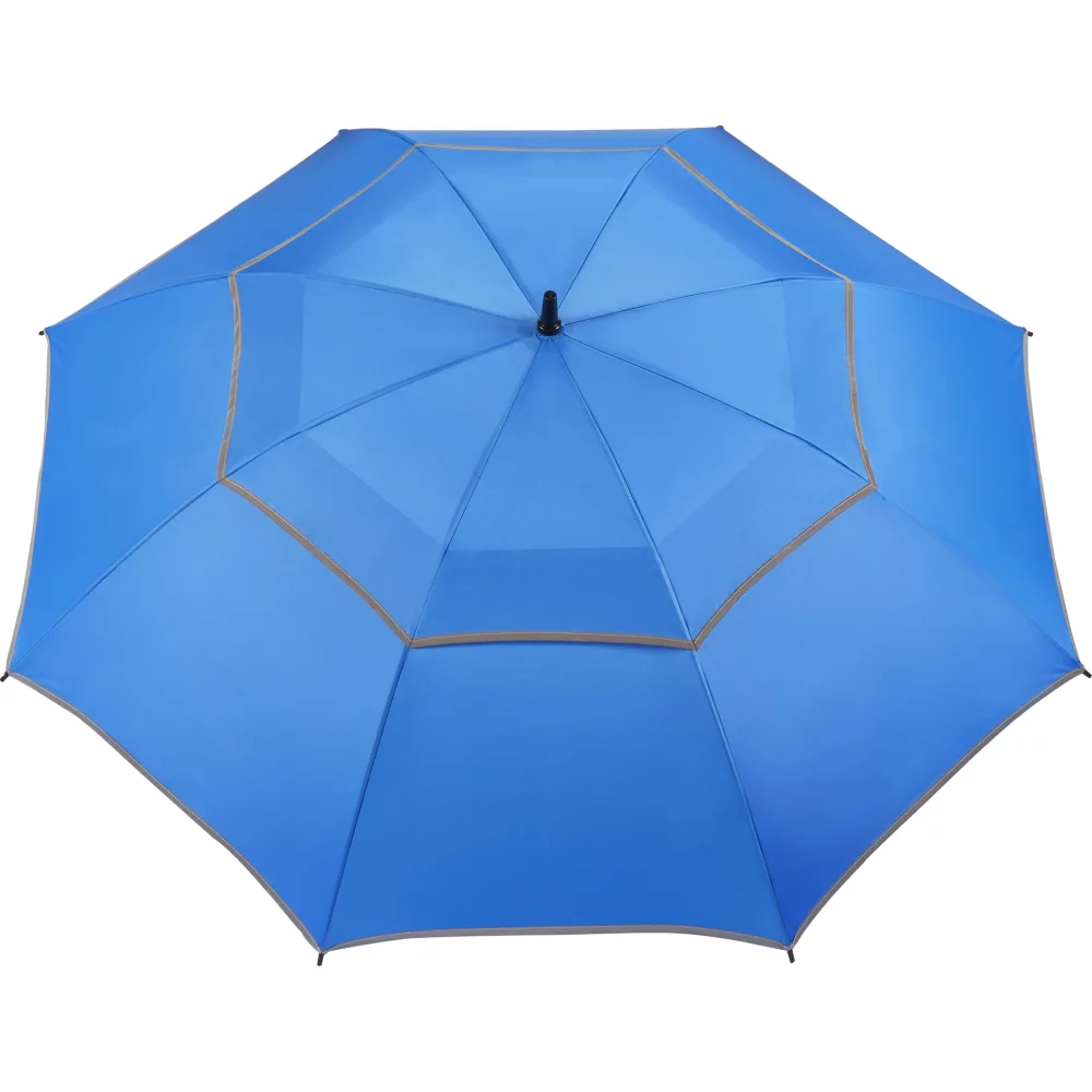 Parapluie de golf en RPET de 62" avec bordure réfléchissante