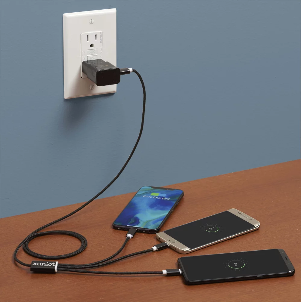 Realm 3-in-1 Long Charging Cable