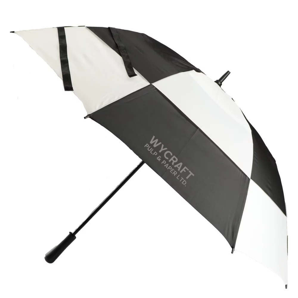 Parapluie de golf automatique ouverture automatique Totes 64" avec protection UV.