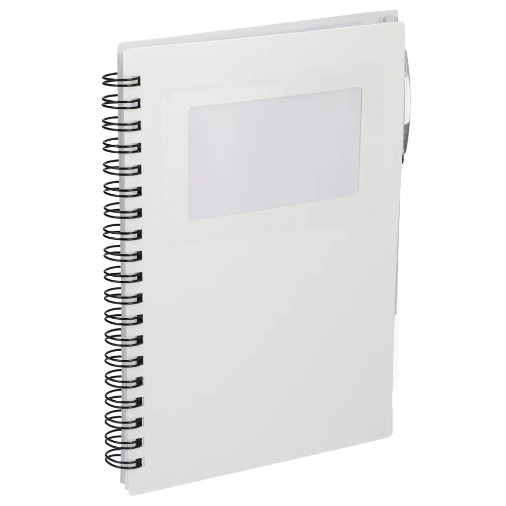 5" x 7" FSC® Recycled Star Spiral Notebook with Pe