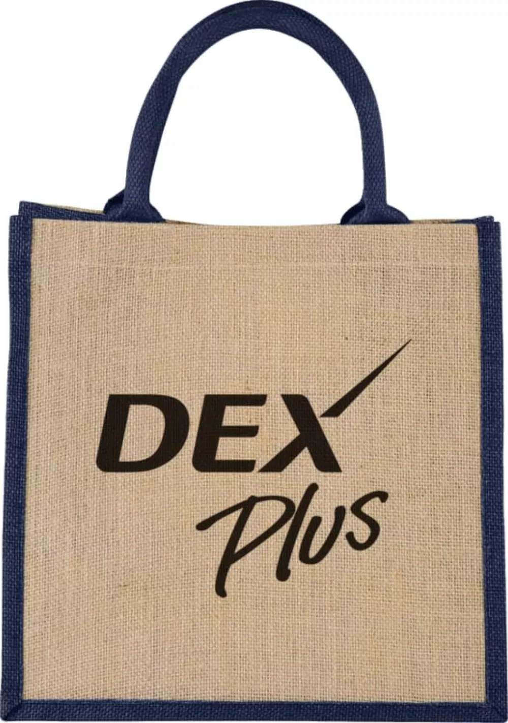 Sac cadeau en jute de taille moyenne