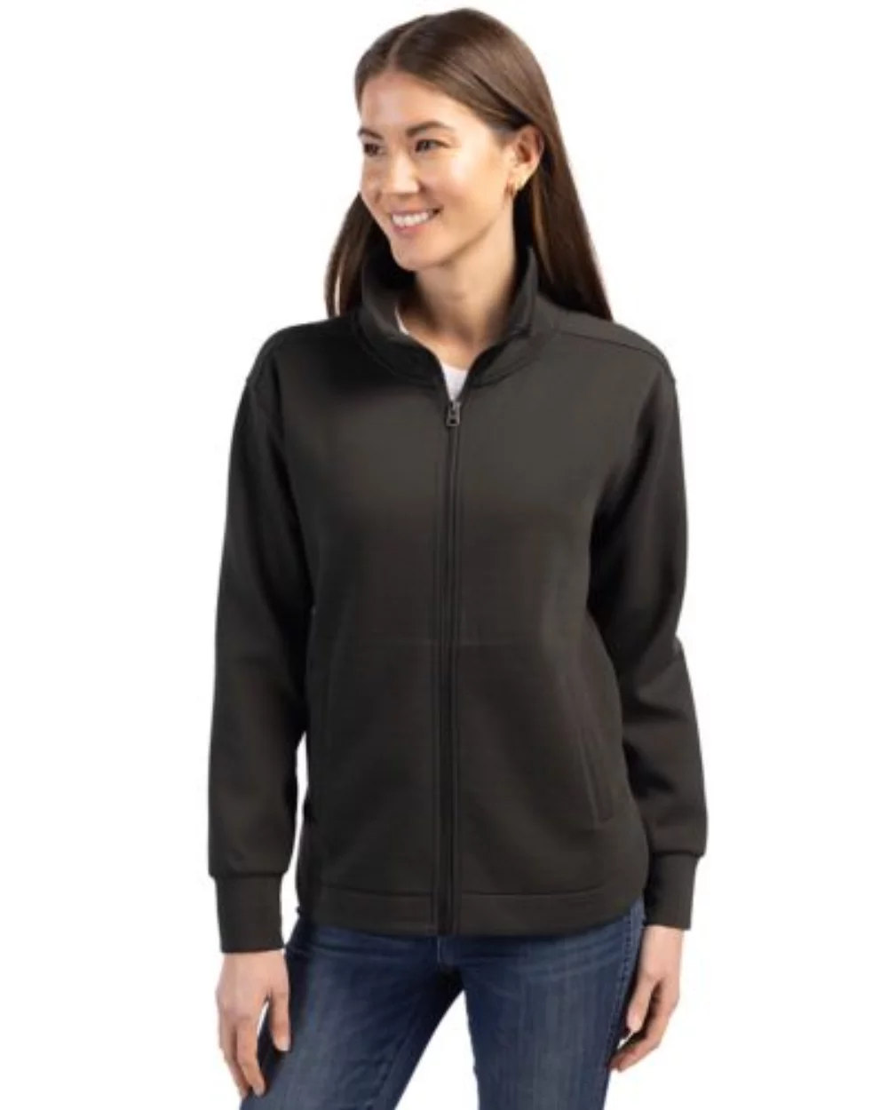 Veste pour femmes Cutter & Buck Roam Eco Full Zip recyclée