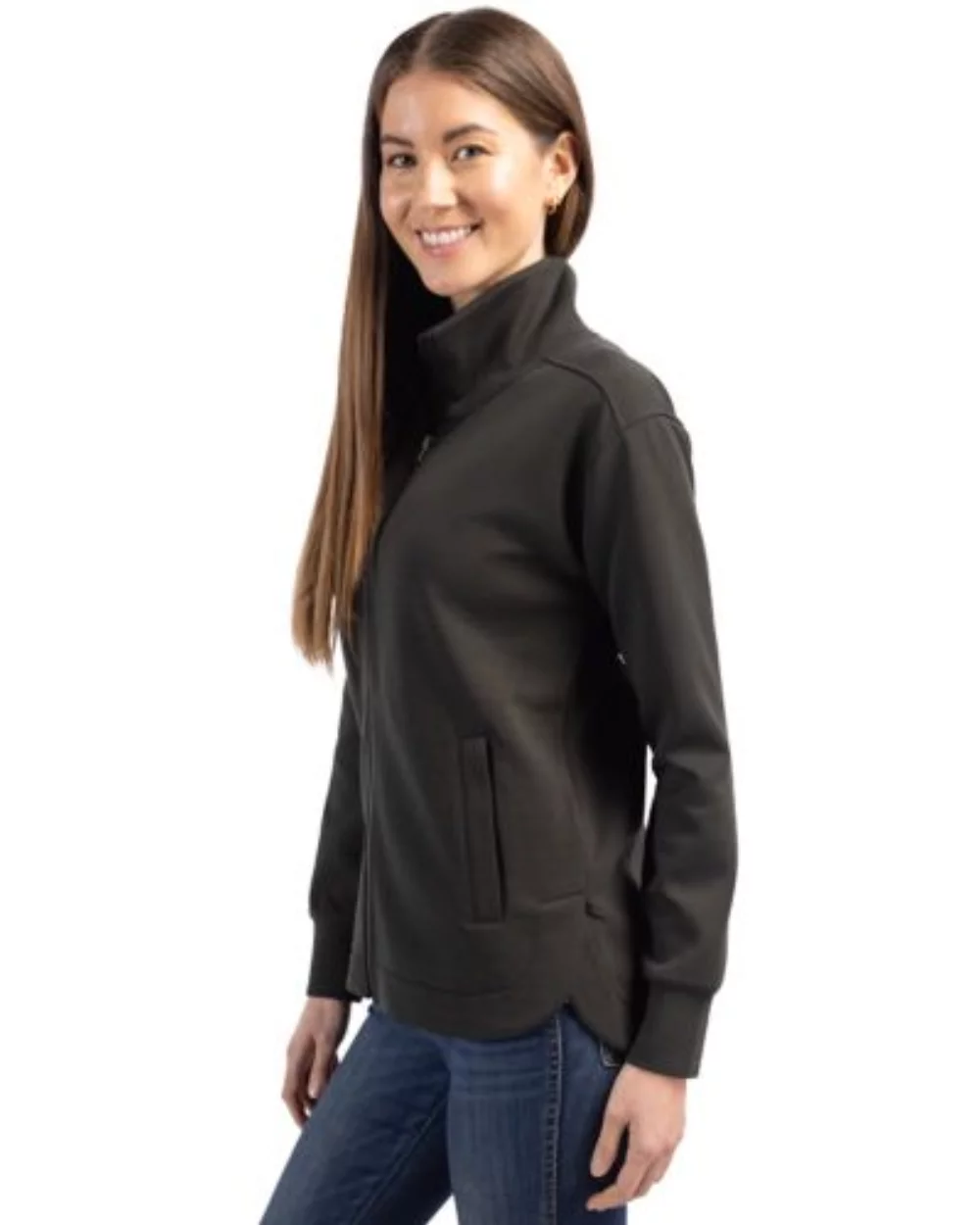 Veste pour femmes Cutter & Buck Roam Eco Full Zip recyclée