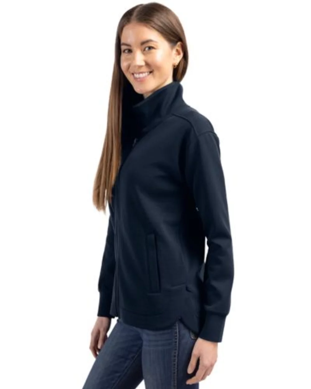 Veste pour femmes Cutter & Buck Roam Eco Full Zip recyclée