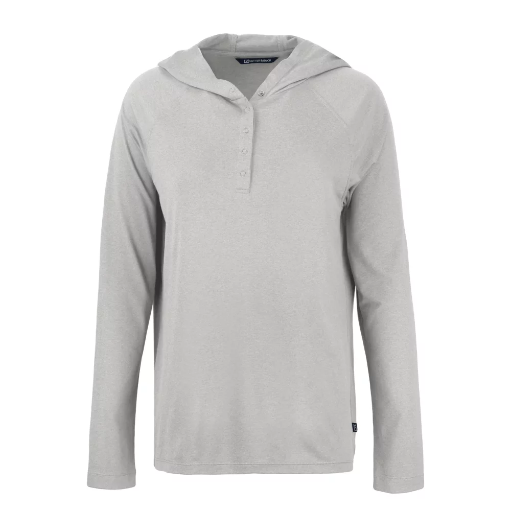 Chemise à capuche pour femmes Cutter & Buck Coastline Epic Comfort Eco Recycled
