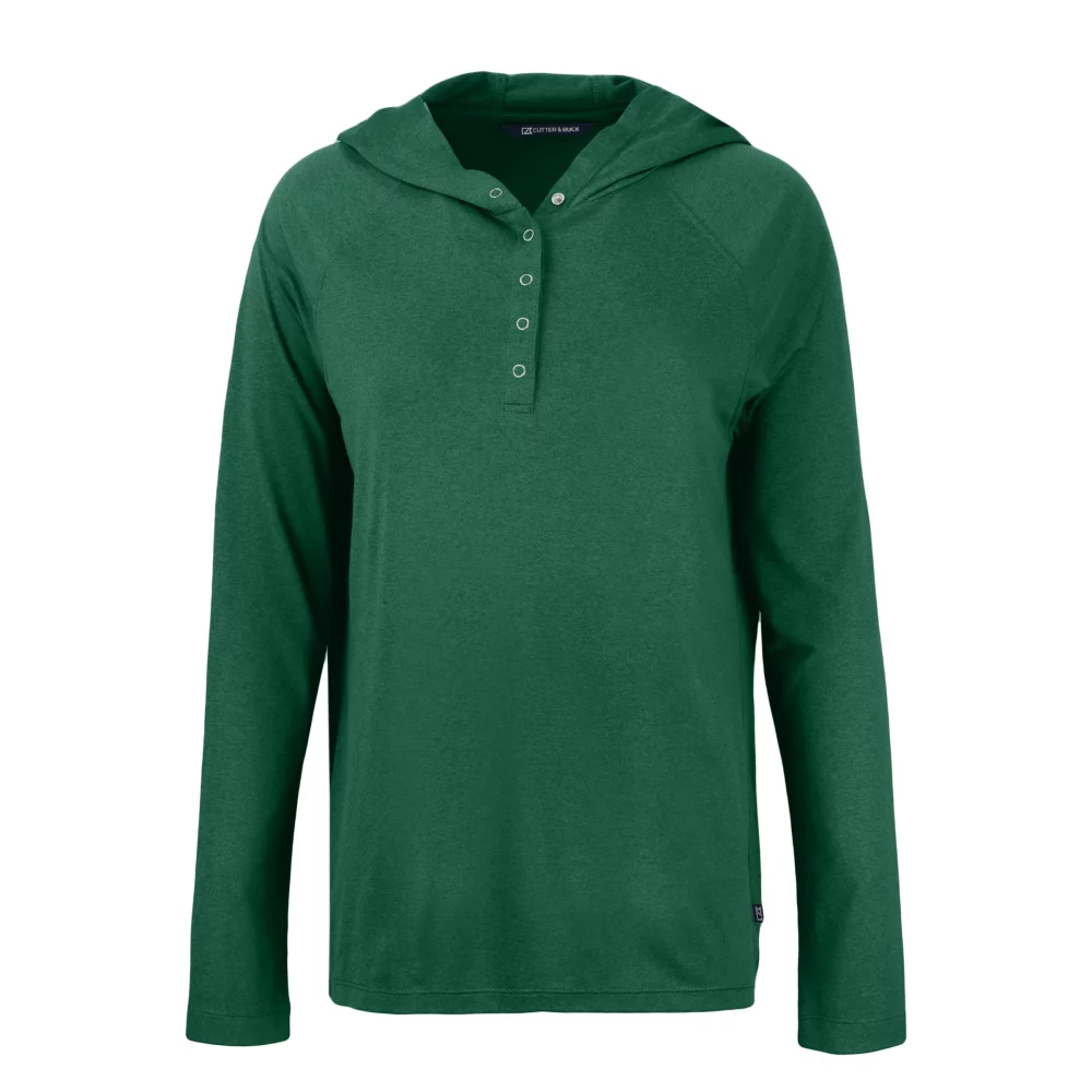 Chemise à capuche pour femmes Cutter & Buck Coastline Epic Comfort Eco Recycled