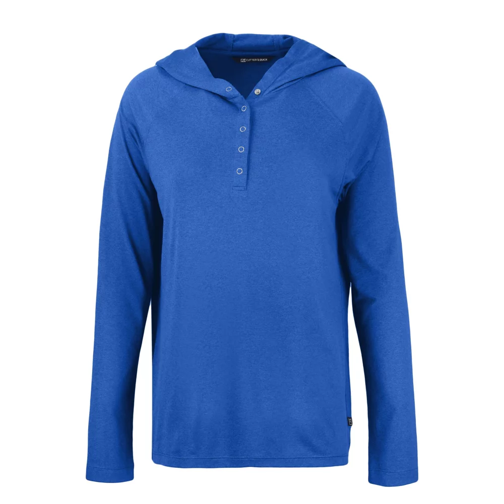 Chemise à capuche pour femmes Cutter & Buck Coastline Epic Comfort Eco Recycled