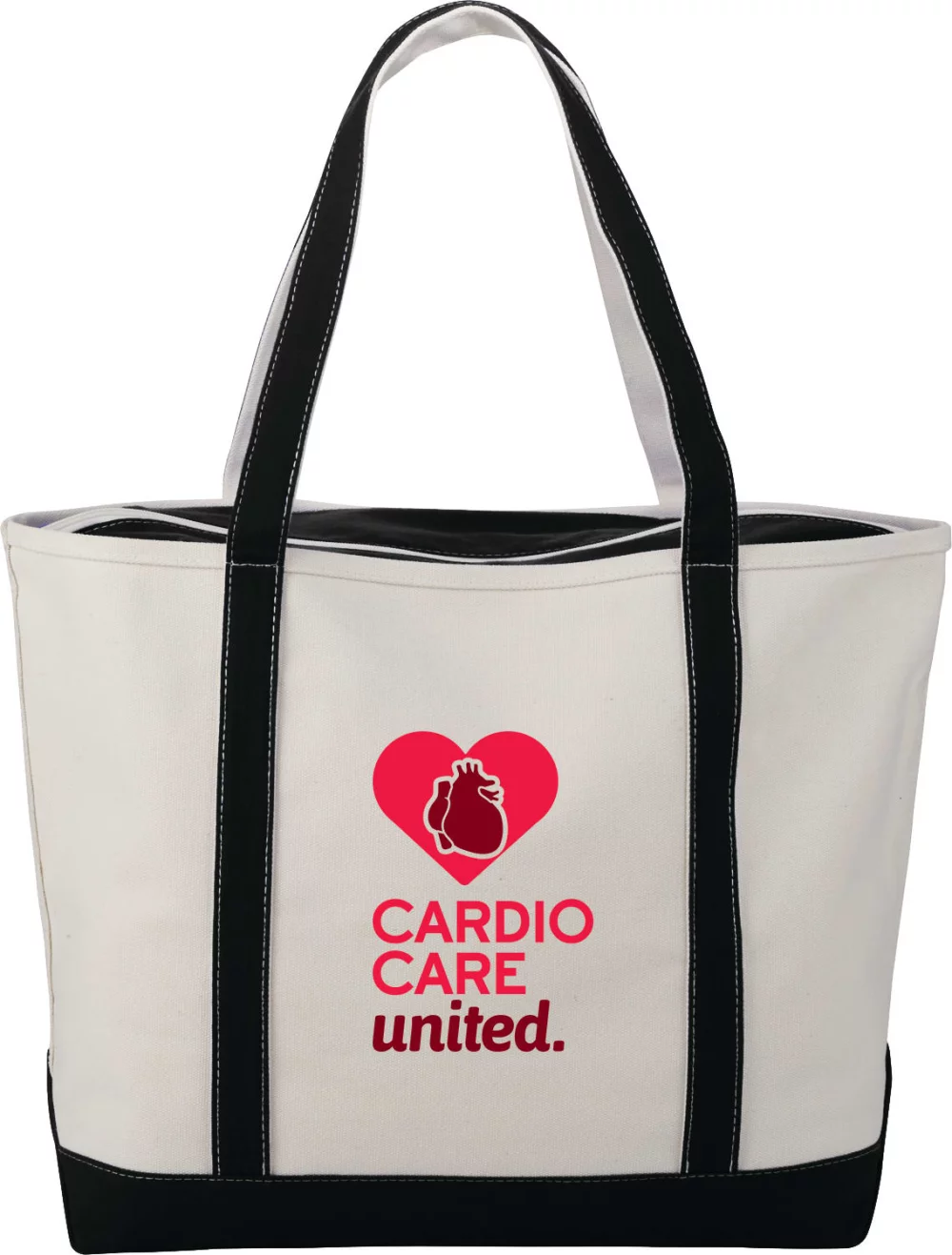 Baltic 24oz Cotton Canvas Tall Zippered Boat Tote