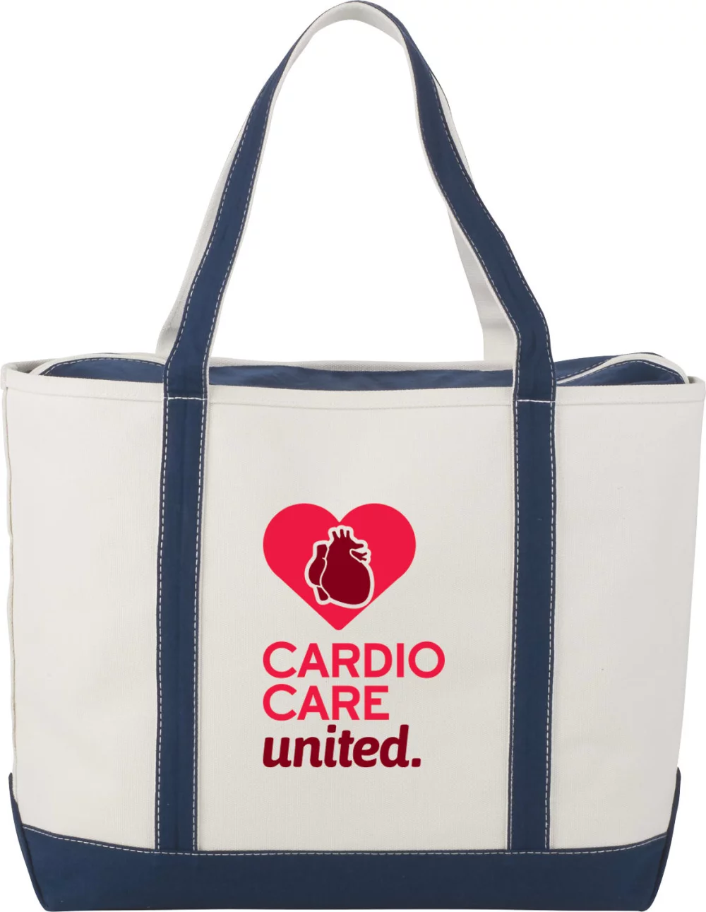 Baltic 24oz Cotton Canvas Tall Zippered Boat Tote