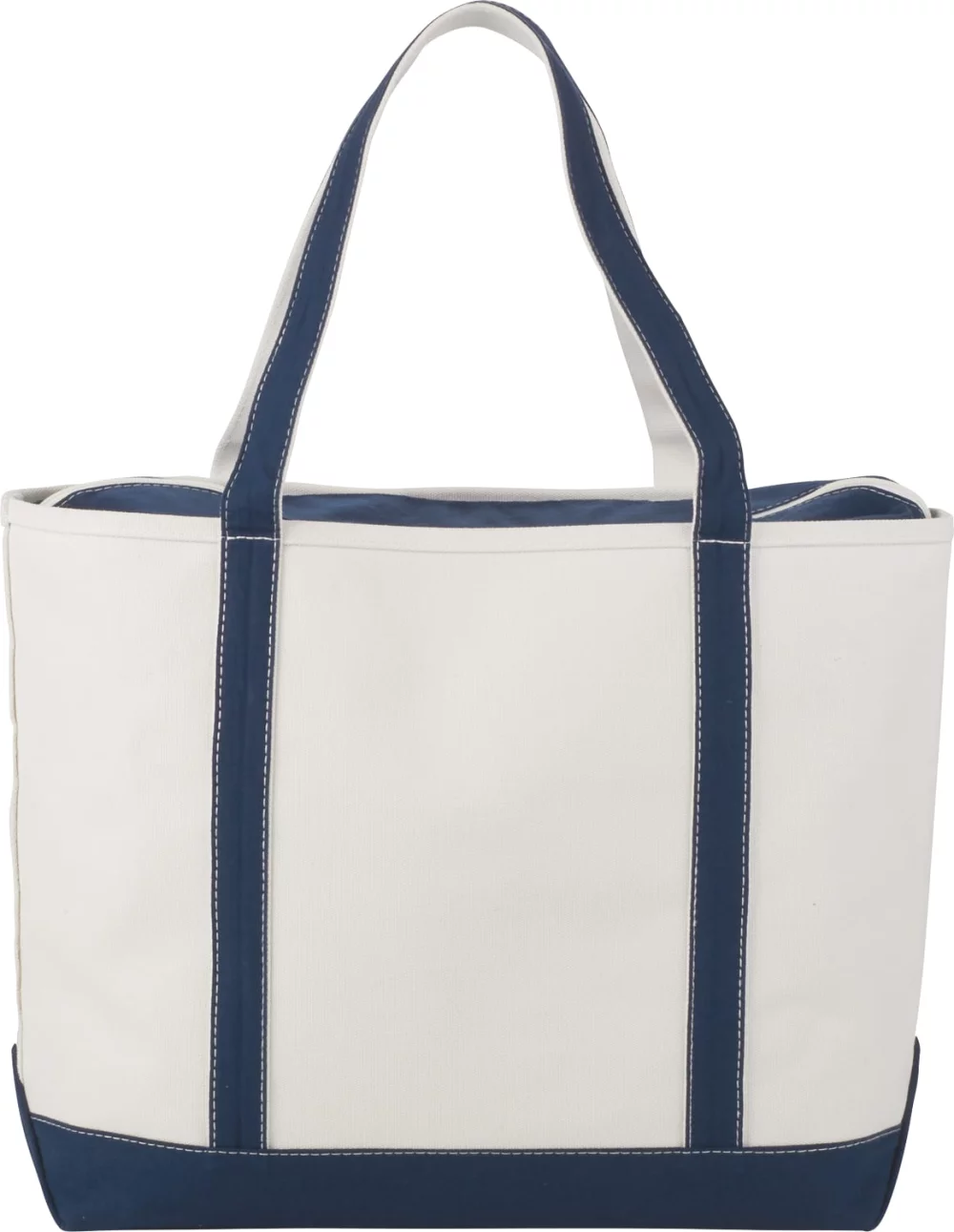 Baltic 24oz Cotton Canvas Tall Zippered Boat Tote