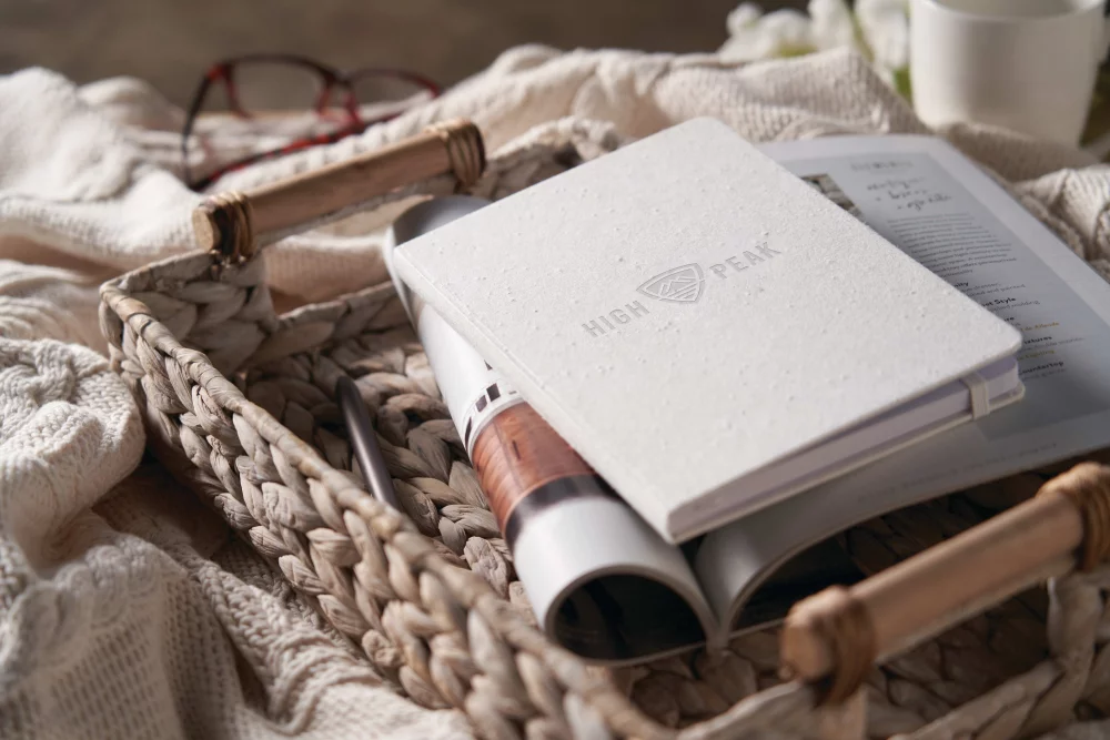 5.5" x 8.5" FSC® Recycled Seed Paper Bound Journal