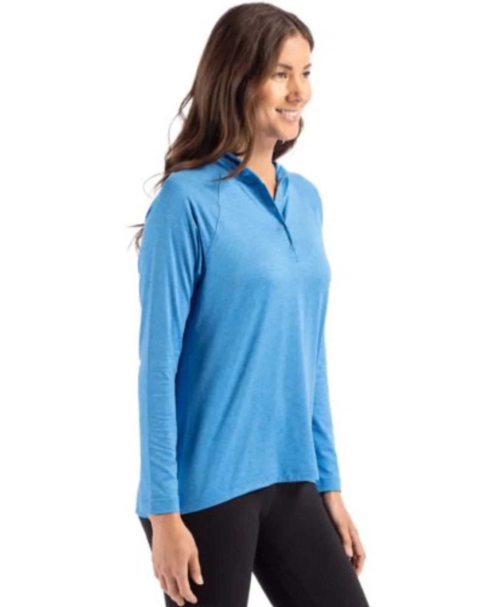 Chemise à capuche pour femmes Cutter & Buck Coastline Epic Comfort Eco Recycled