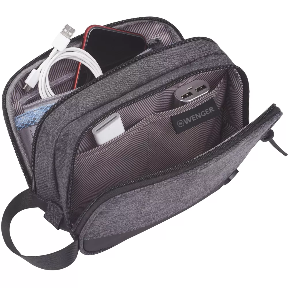 Trousse de toilette à deux compartiments Wenger RPET