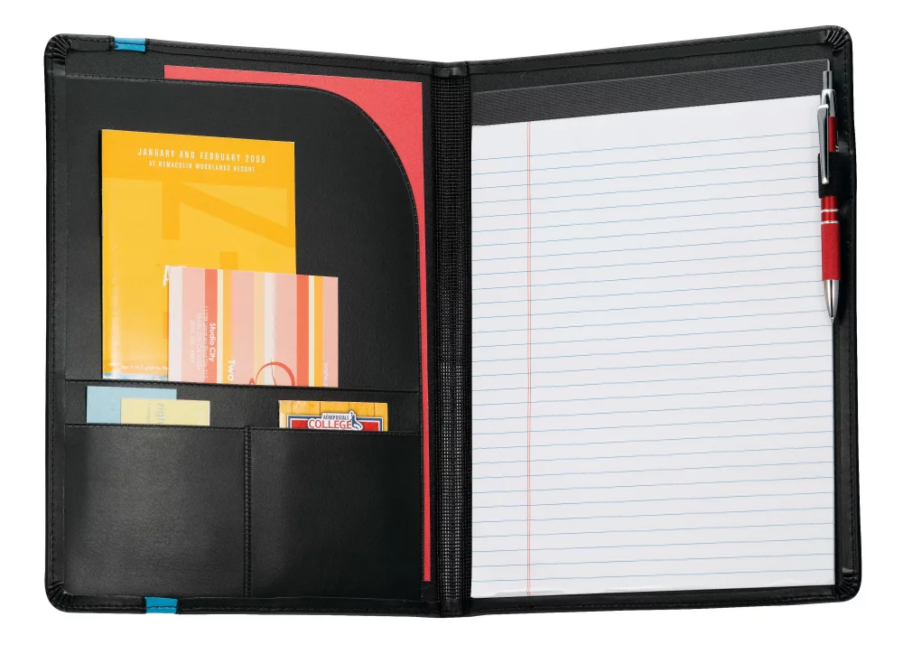 Porte-documents avec bloc-notes en papier FSC® Mix