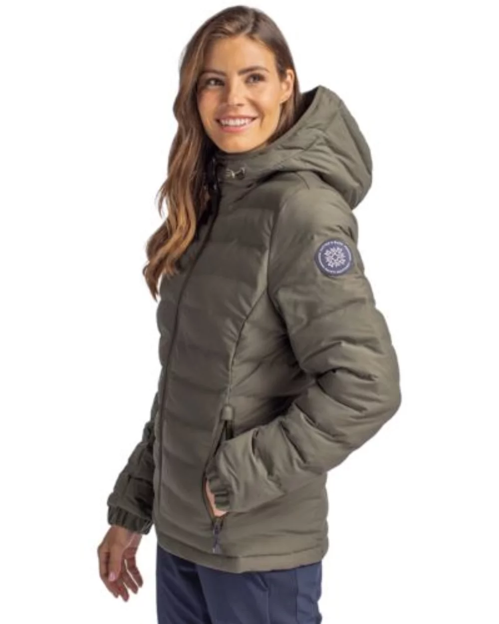 Veste matelassée pour femme Cutter & Buck Mission Ridge Repreve? Eco isolée