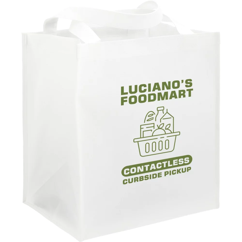 Double Laminated Wipeable Grocery Tote