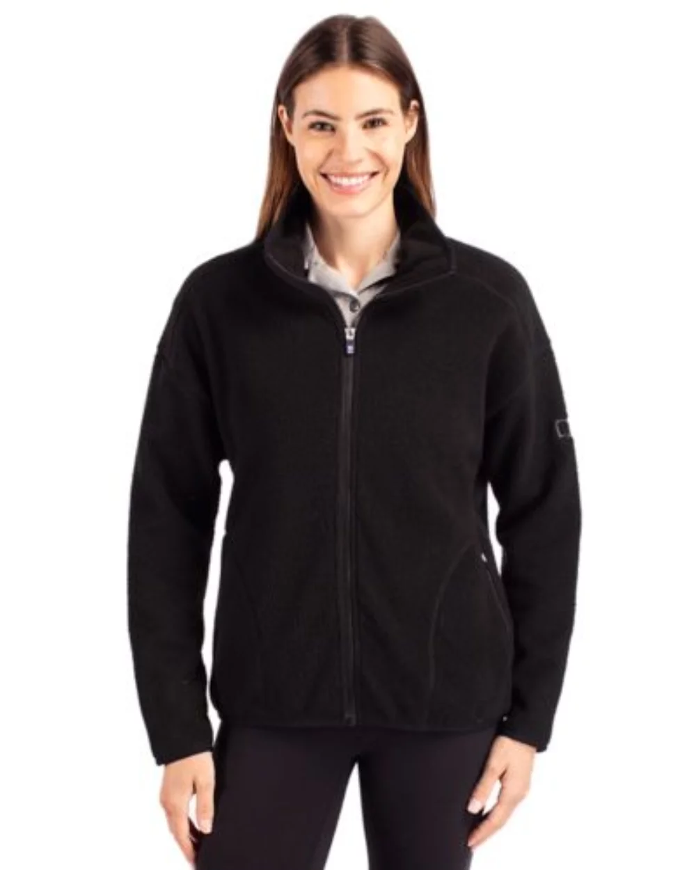 Veste polaire Cutter & Buck Cascade Eco Sherpa pour femmes