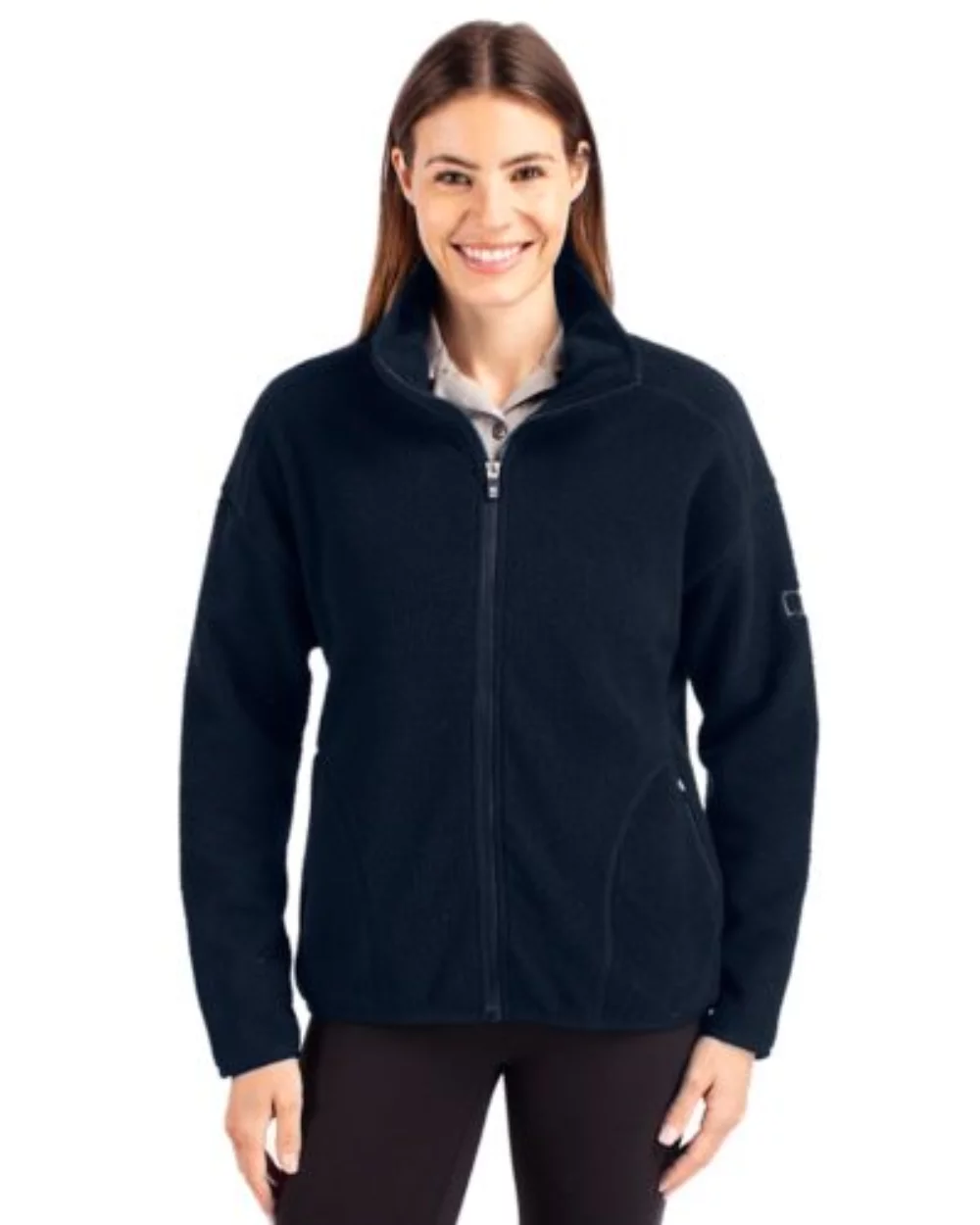 Veste polaire Cutter & Buck Cascade Eco Sherpa pour femmes