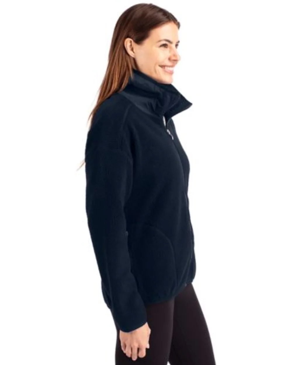 Veste polaire Cutter & Buck Cascade Eco Sherpa pour femmes