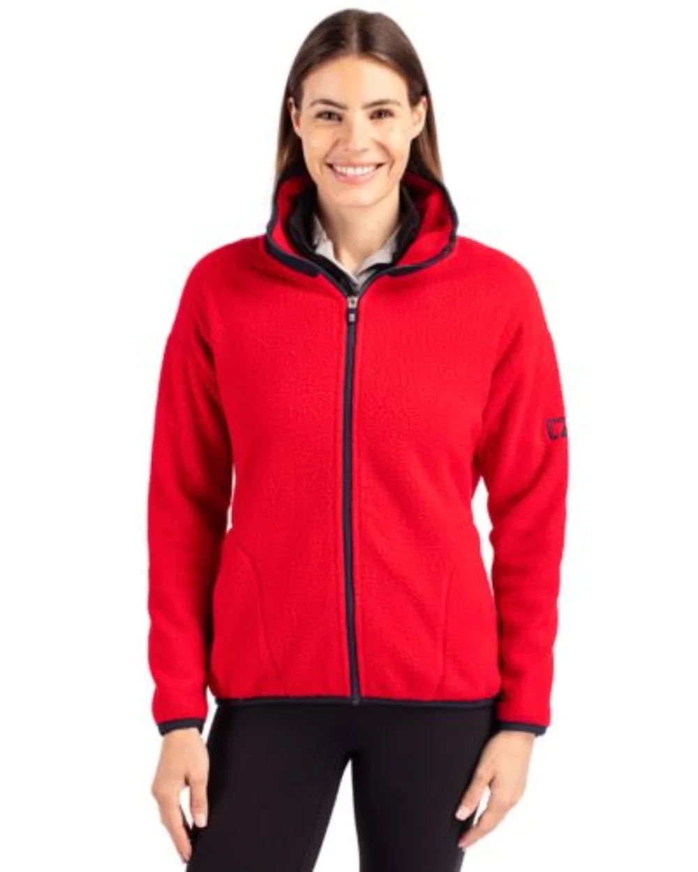 Veste polaire Cutter & Buck Cascade Eco Sherpa pour femmes