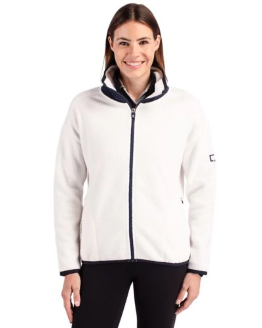 Veste polaire Cutter & Buck Cascade Eco Sherpa pour femmes