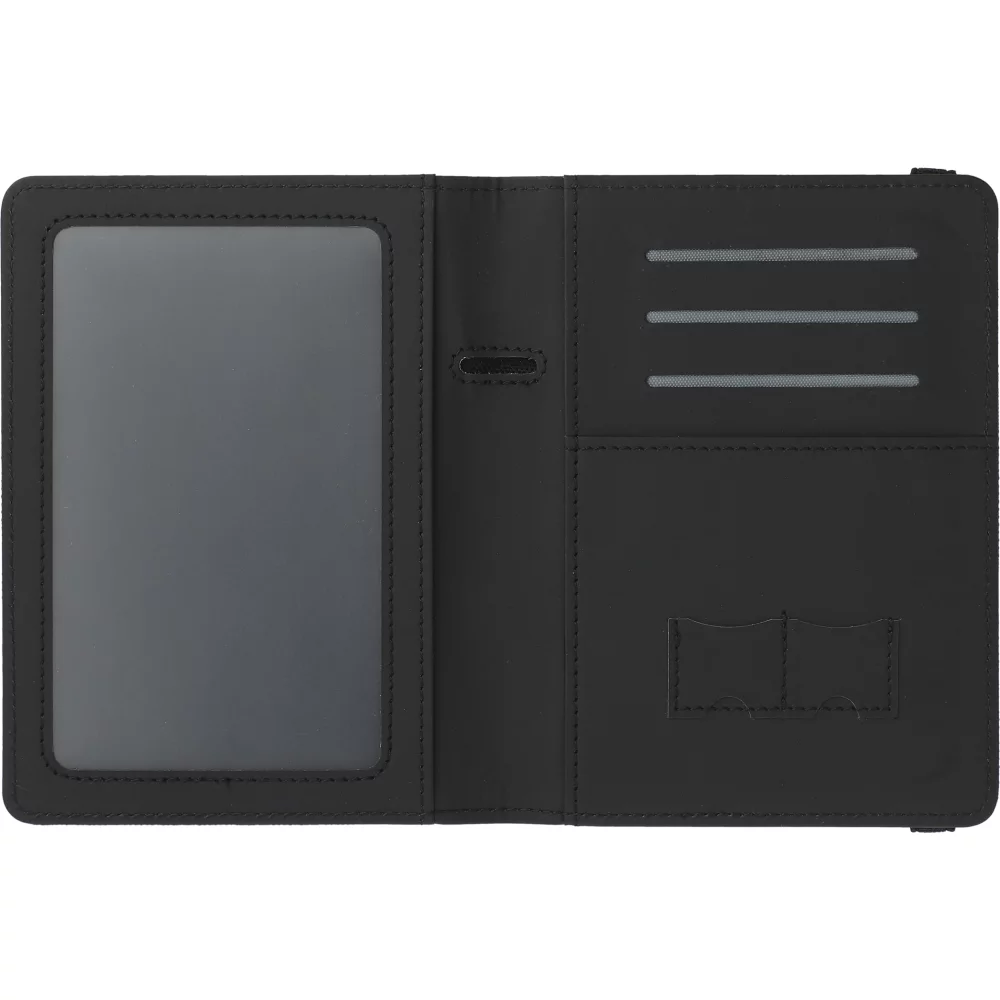 Portefeuille de passeport de luxe recyclé