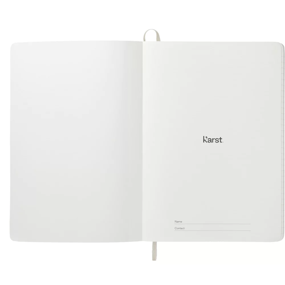 Karst 5.5" x 8.5" Stone Soft Bound Notebook